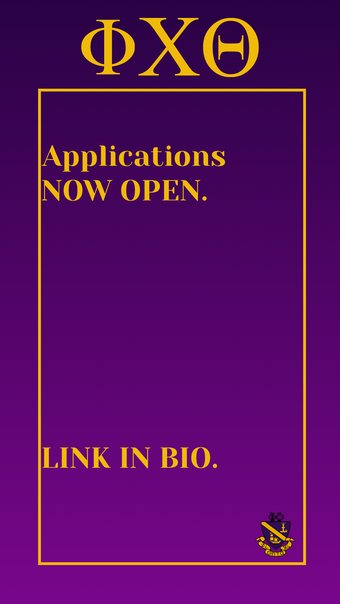 Applications Now Open story graphic