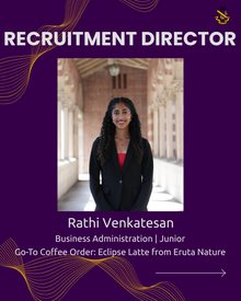 Recruitment Director, Rathi Venkatesan