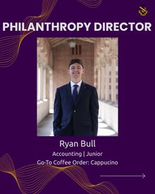Philanthropy Director, Ryan Bull